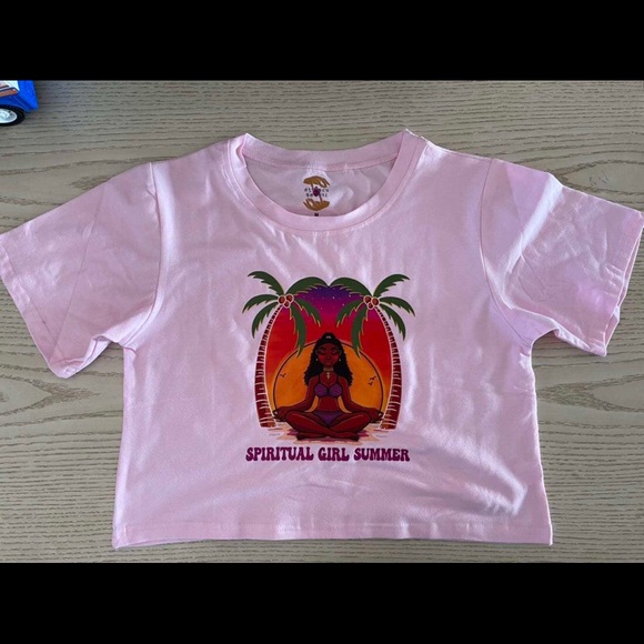 Spiritual Girl Summer Crop Tops - Picture 4 of 4